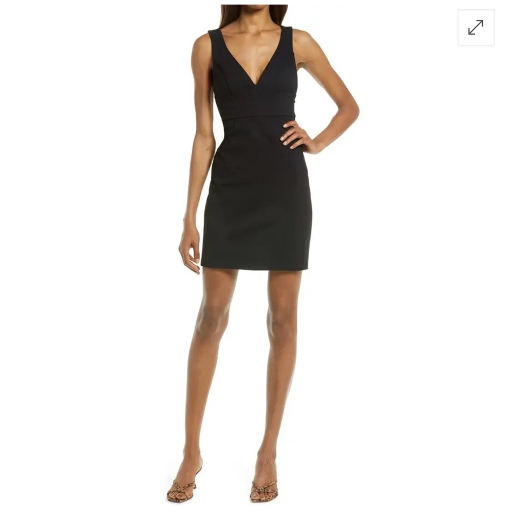 BNWT! Lulu's Black Sleeveless Dress